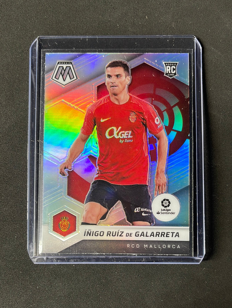 2021-22 Panini Mosaic La Liga Inigo Ruiz De Galarreta Silver