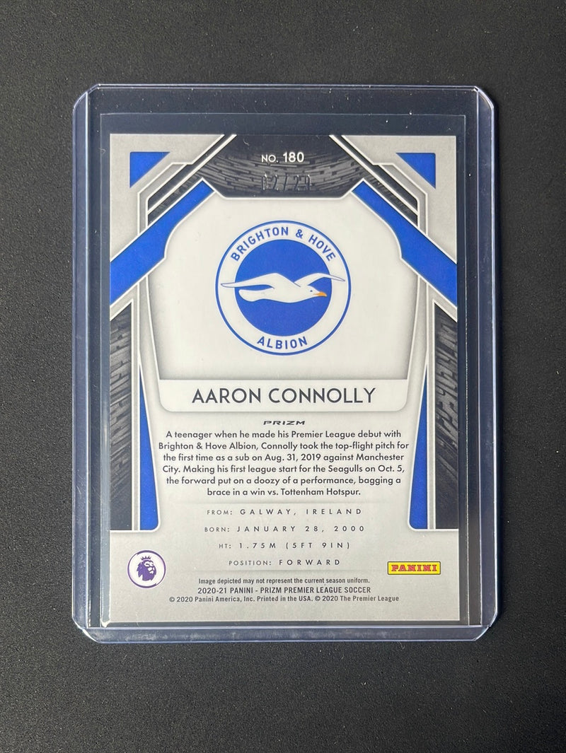 2020-21 Panini Prizm Premier League Aaron Connolly Red Choice Prizm 2/29