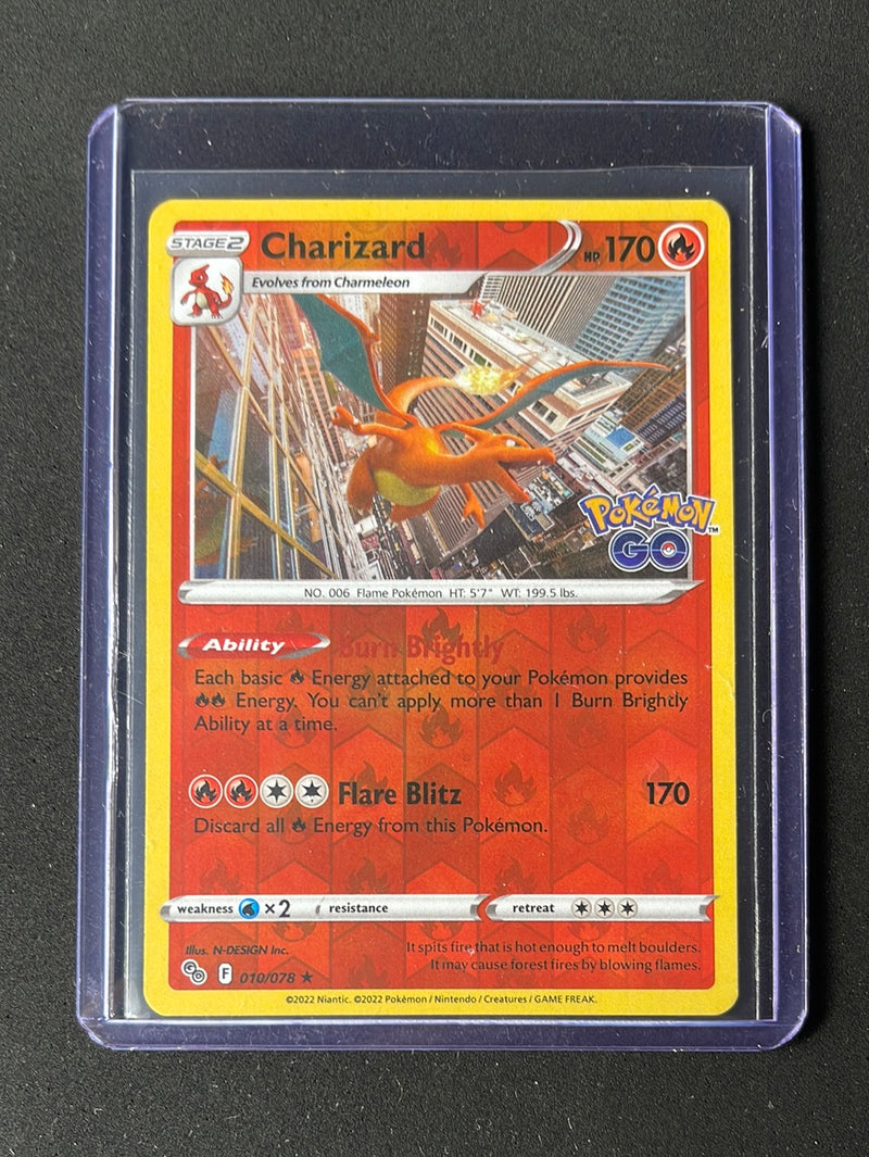 Pokemon TCG Pokemon GO Charizard Reverse 010/078