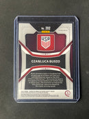 2022 Panini Prizm FIFA World Cup Qatar Gianluca Busio Cracked Ice Prizm