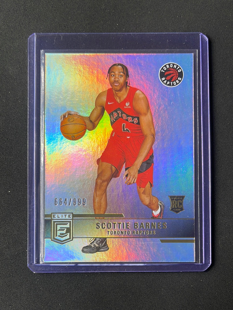 2021-22 Donruss Elite Scottie Barnes Rookies 664/999