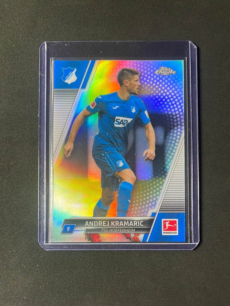 2021-22 Topps Chrome Bundesliga Soccer Andrej Kramaric Refractor