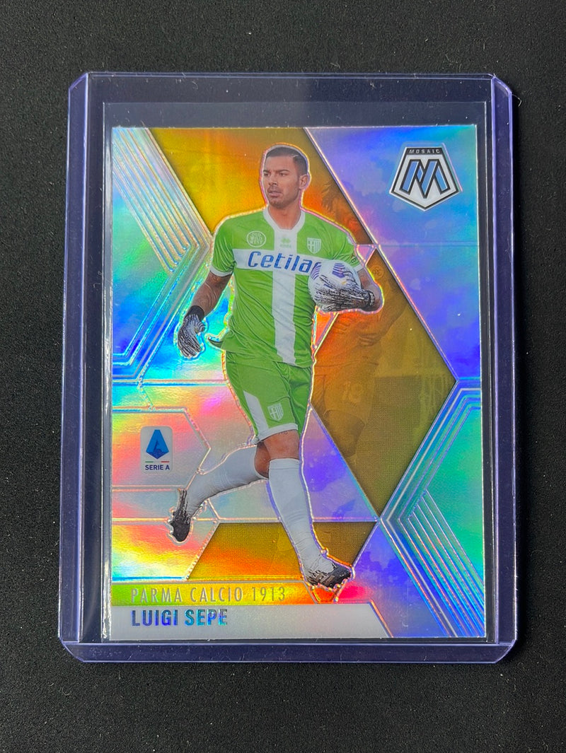 2020-21 Panini Mosaic Serie A Luigi Sepe Silver