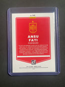 2021-22 Panini Donruss Road To Qatar Ansu Fati Press Proof Gold 54/349