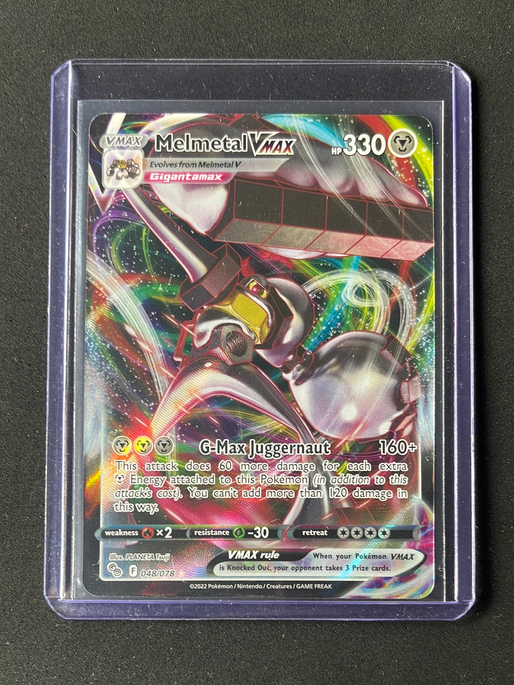 melmetal vmax pokemon card price Pokemon TCG Pokemon GO Melmetal VMAX 048/078
