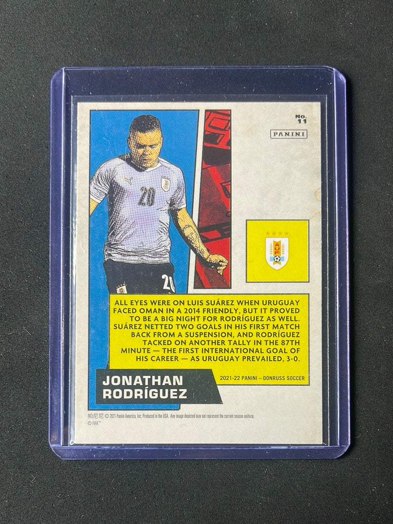 2021-22 Panini Donruss Road To Qatar Jonathan Rodriguez Net Marvels