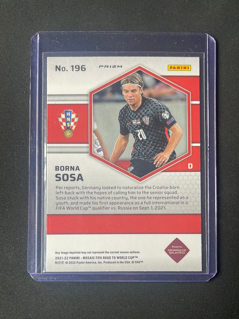 2021-22 Mosaic FIFA Road to World Cup Borna Sosa Silver