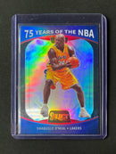 2021-22 Panini Select Shaquille O'Neal 75 Years Of The NBA