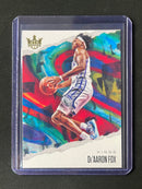 2019-20 Panini Court Kings De'Aaron Fox