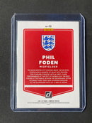 2021-22 Panini Donruss Road To Qatar Phil Foden Press Proof Gold 64/349