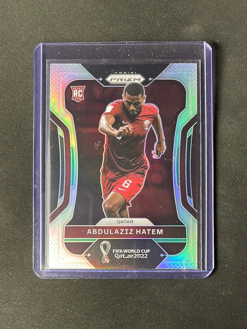 2022 Panini Prizm FIFA World Cup Qatar Abdulaziz Hatem Silver Prizm