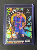 2021-22 Topps Stadium Club Chrome UEFA Champions League Eric Garcia Glimpses Of Gold