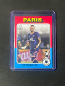 2021-22 Topps UEFA Champions League Neymar Jr 1975-76 Topps Footballers