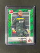 2020-21 Topps Chrome Bundesliga Timo Horn Green Wave Refractor 82/99