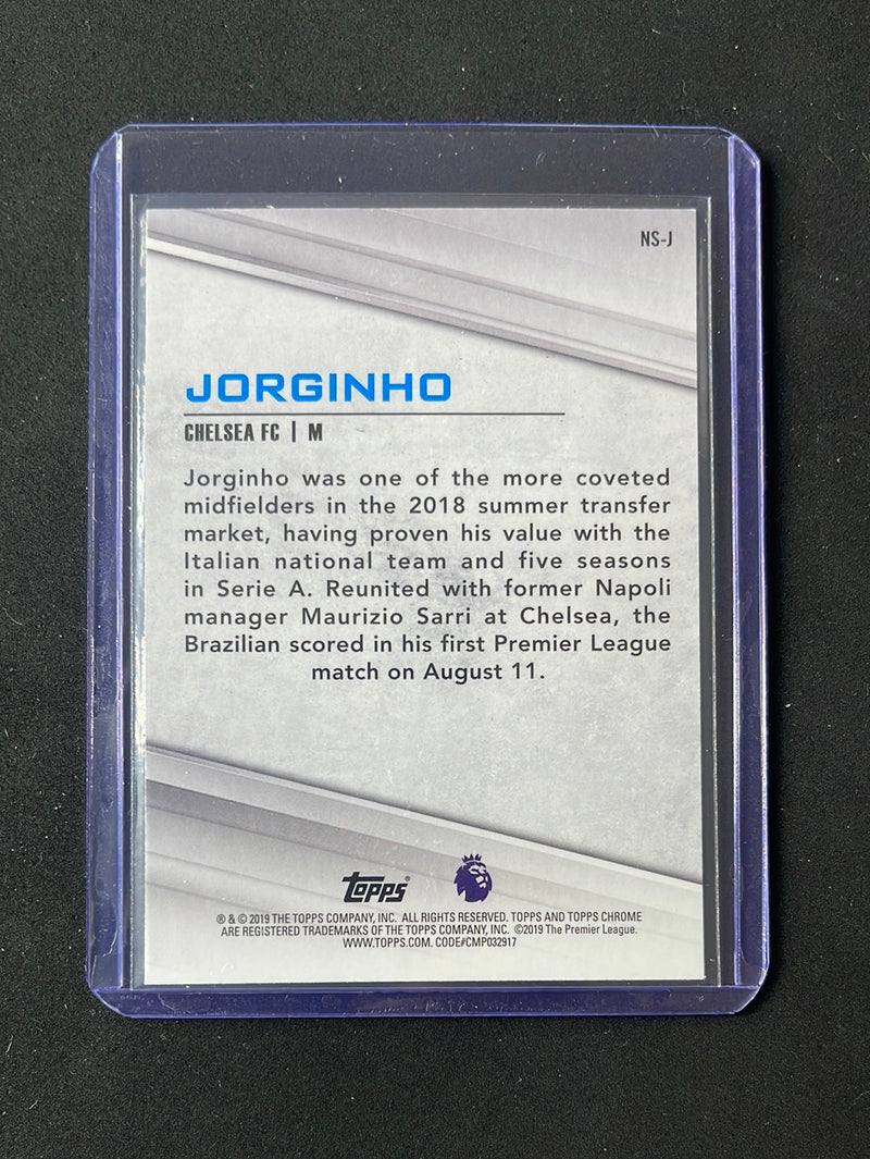 2018-19 Topps Chrome Premier League Jorginho New Signings