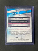 2019-20 Topps Finest UEFA Douglas Santos Gold Refractor 34/50