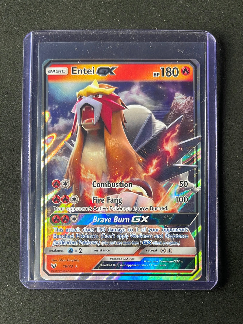 Pokemon TCG Shining Legends Entei GX 10/73