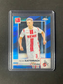 2020-21 Topps Chrome Bundesliga Noah Katterbach Blue Refractor 53/150