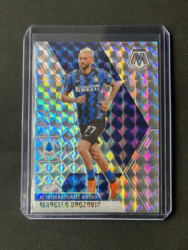 2020-21 Panini Mosaic Serie A Marcelo Brozovic Mosaic