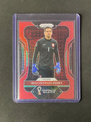 2022 Panini Prizm FIFA World Cup Qatar Wojciech Szczesny Red Mojo Prizm 67/99