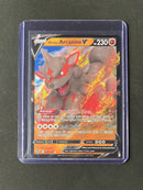 Pokemon TCG Silver Tempest Hisuian Arcanine V 90/195