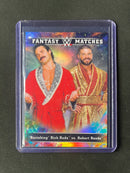 2020 Topps Chrome WWE "Ravishing" Rick Rude Vs. Robert Roode Fantasy Matches