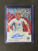 2020-21 Panini Mosaic Euro Valeri Karpin Scripts Silver Circles Auto