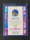 2019-20 Panini Court Kings Jordan Poole Rookies I
