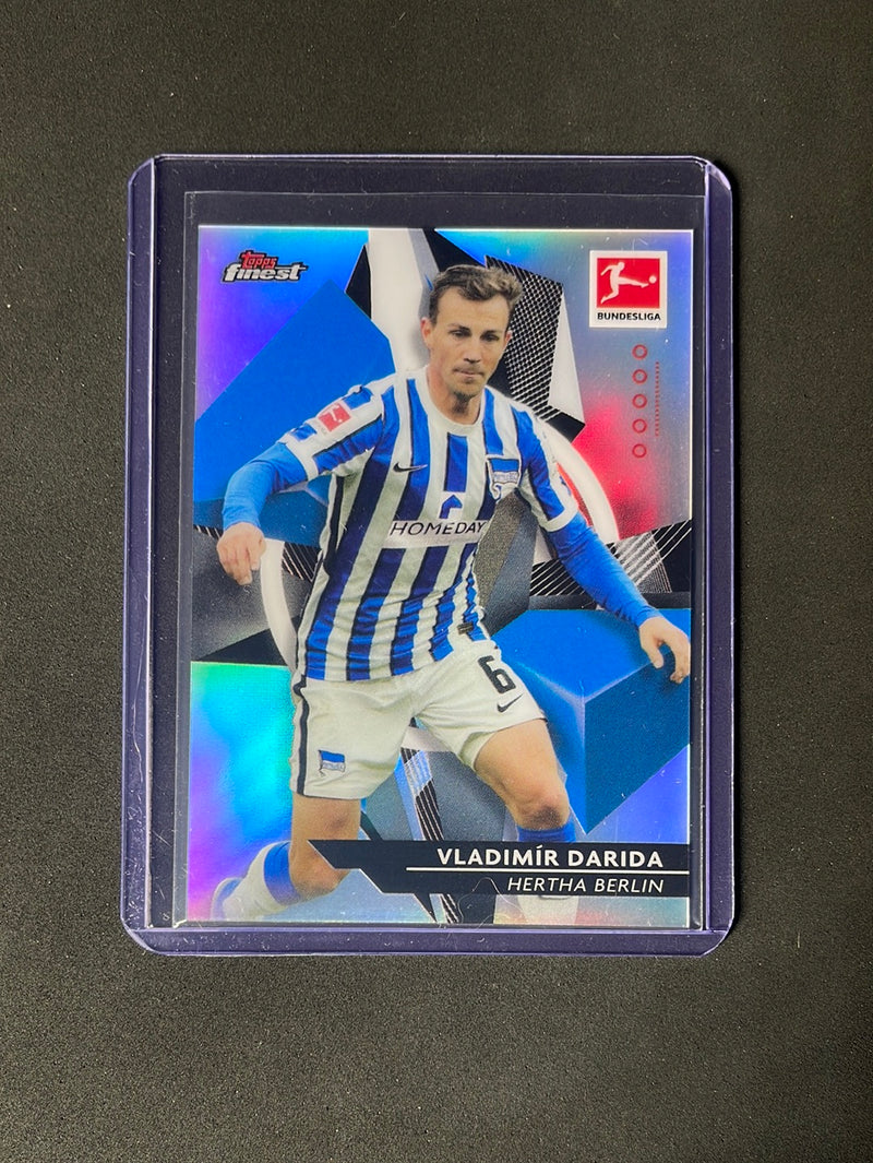 2020-21 Topps Finest Bundesliga Soccer Vladimir Darida Refractor