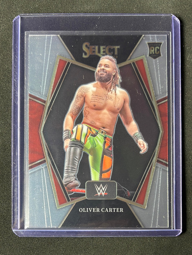 2022 Panini Select WWE Oliver Carter Premier Level