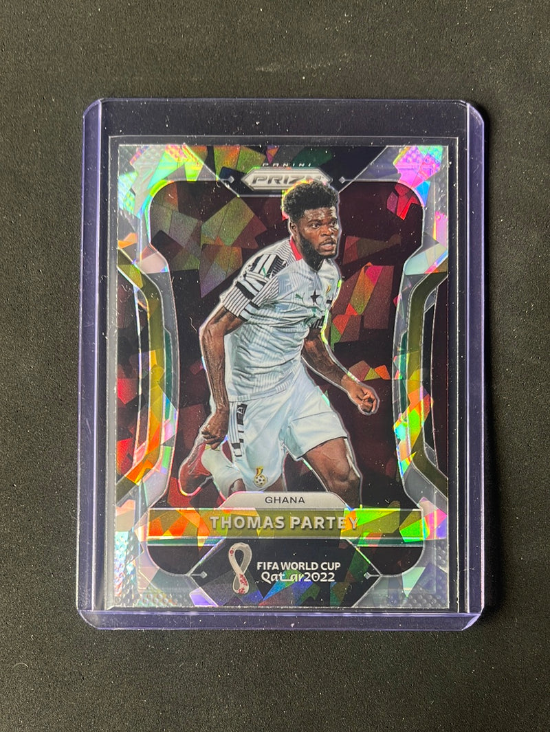 2022 Panini Prizm FIFA World Cup Qatar Thomas Partey Cracked Ice Prizm