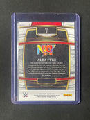 2022 Panini Select WWE Alba Fyre Concourse Orange Flash