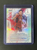 2021-22 Topps Stadium Club Chrome UEFA Champions League Robert Lewandowski Championship Contributions