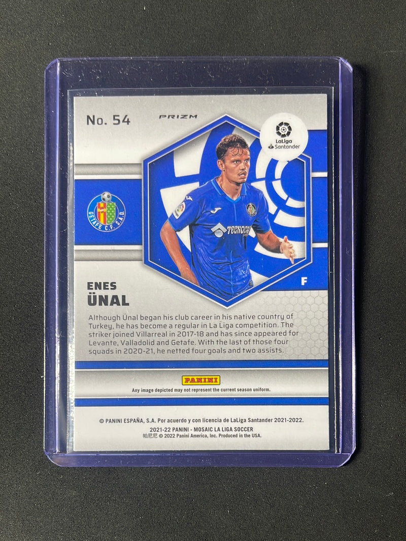 2021-22 Panini Mosaic La Liga Enes Unal Mosaic