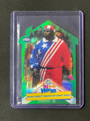 2021 Topps Chrome WWE Mark Henry Makes His WWE Debut In Your House Green Refractor 57/99