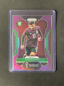 2022 Panini Prizm FIFA World Cup Qatar Alexis Vega Purple Prizm 182/199