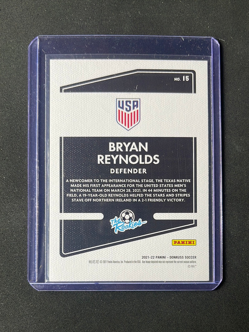 2021-22 Panini Donruss Road To Qatar Bryan Reynolds The Rookies