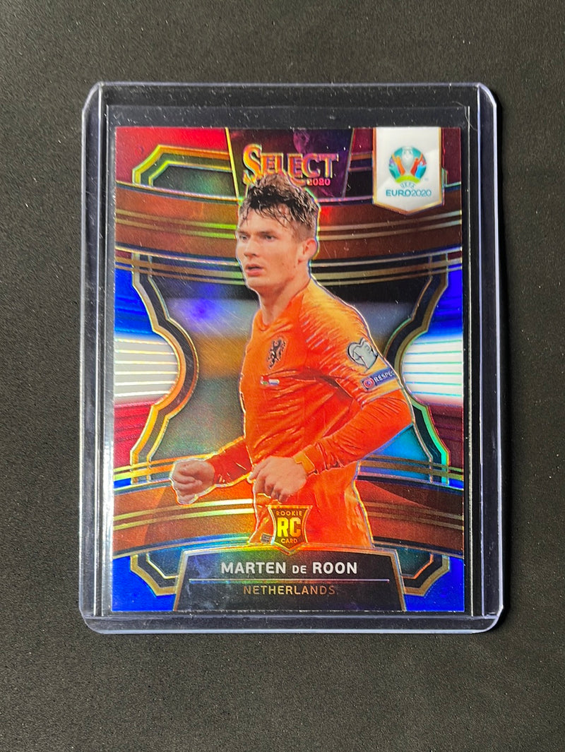 2020 Panini Select UEFA Euro Soccer Marten De Roon Tri-Color