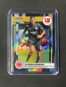2021-22 Topps Bundesliga Stadium Club Chrome Aymen Barkok Ball Artists Gold 42/50