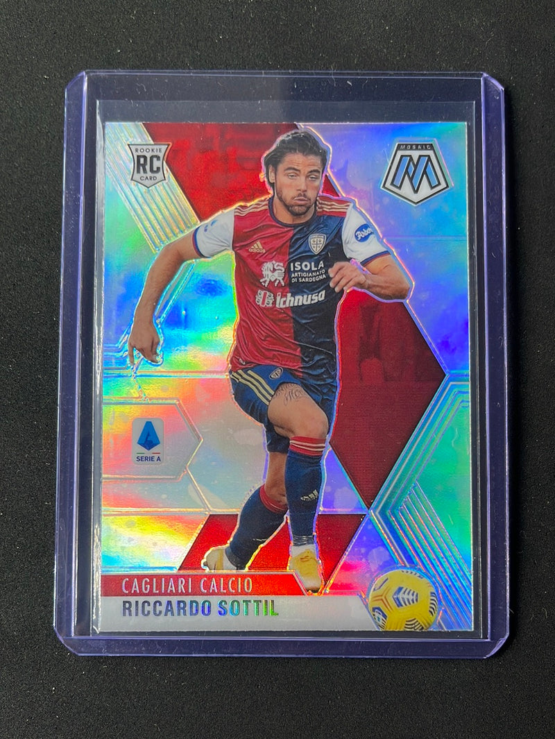 2020-21 Panini Mosaic Serie A Riccardo Sottil Silver