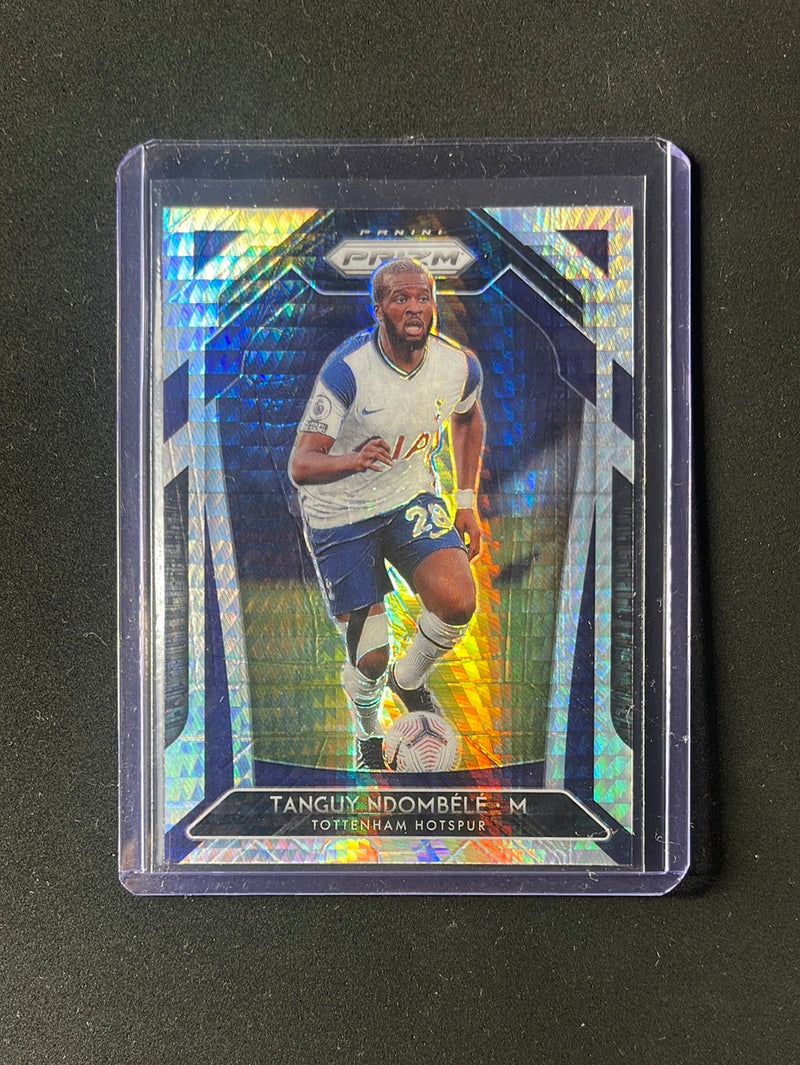 2020-21 Panini Prizm Premier League Tanguy Ndombele Hyper Prizm