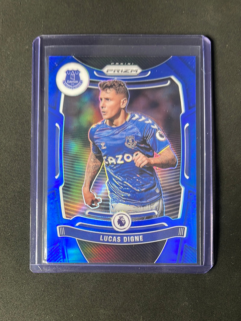 2021-22 Panini Prizm Premier League Lucas Digne Blue 83/340