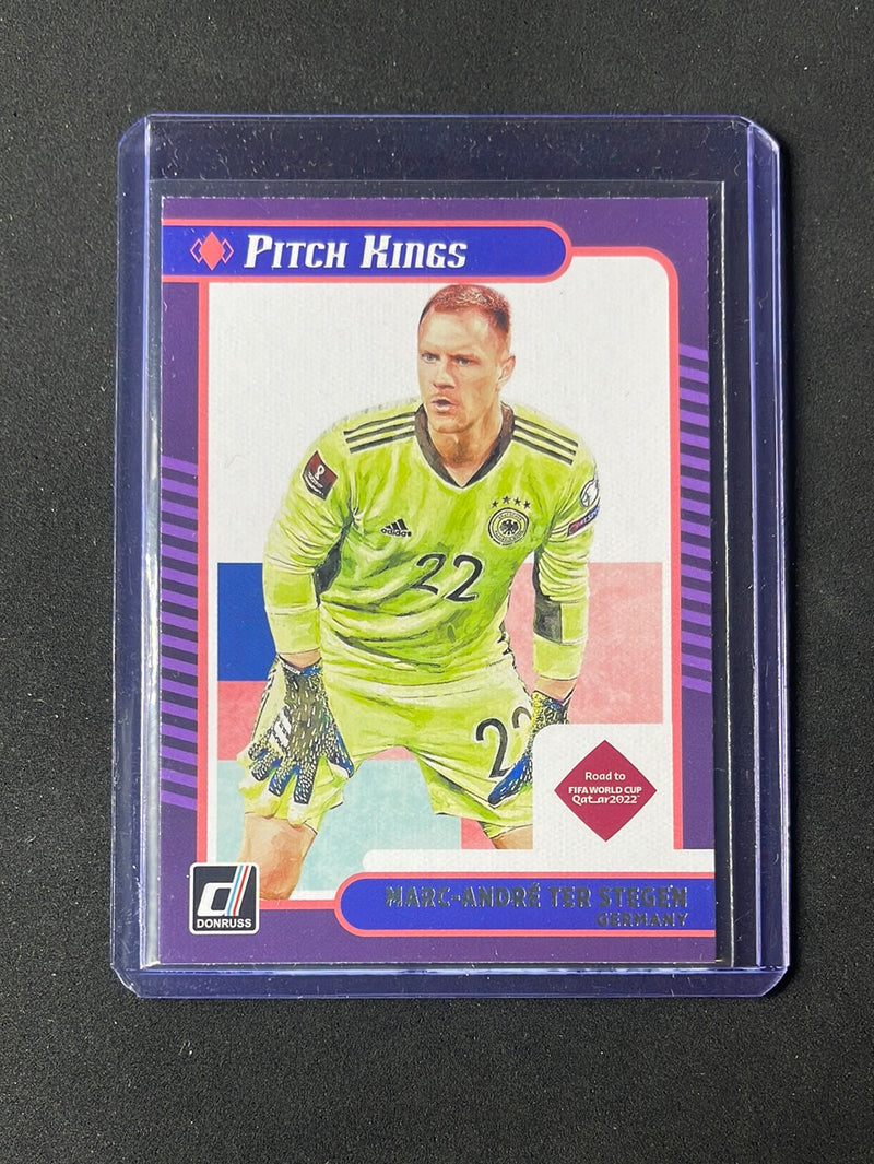 2021-22 Panini Donruss Road To Qatar Marc-Andre Ter Stegen Pitch Kings