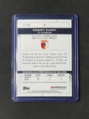 2021-22 Topps Finest Bundesliga Robert Gumny Purple Wave Autograph 37/80