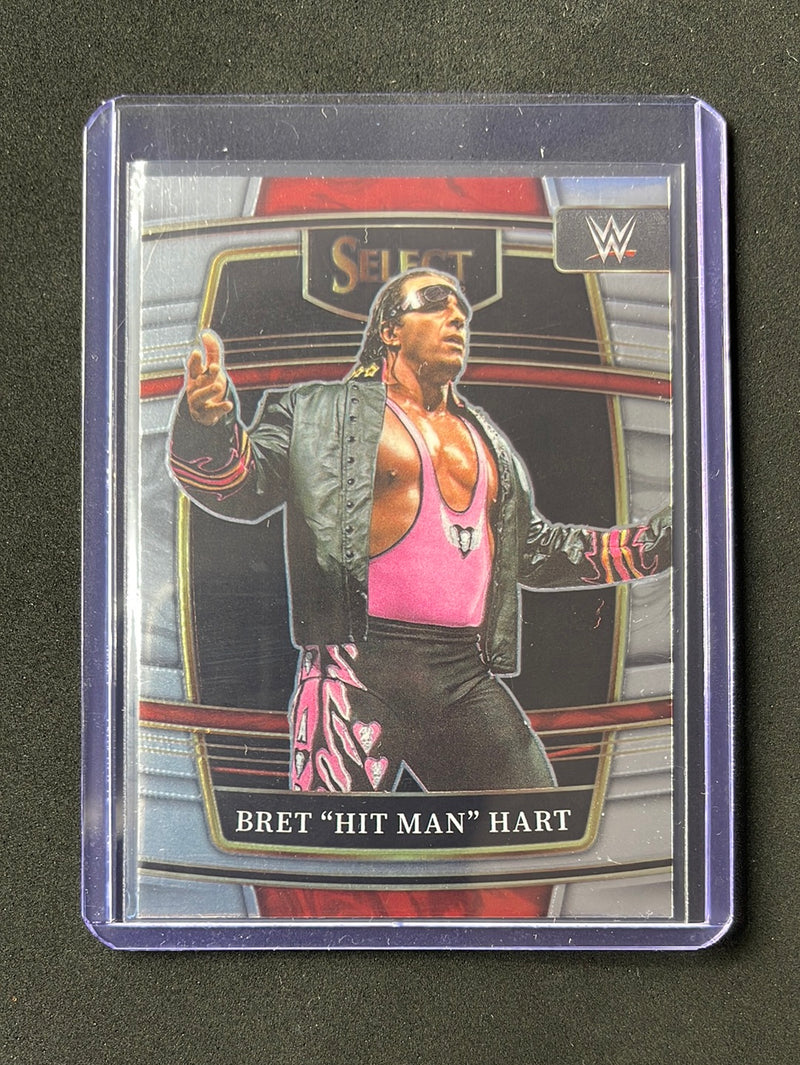 2022 Panini Select WWE Bret "Hit Man" Hart Concourse