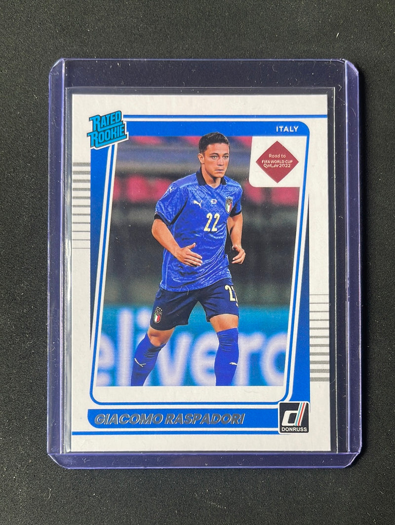 2021-22 Panini Donruss Road To Qatar Giacomo Raspadori