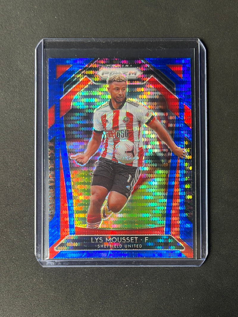 2020-21 Panini Prizm Premier League Lys Mousset Blue Pulsar Prizm