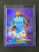 2018-19 Topps Chrome Premier League Sergio Aguero Purple 158/250