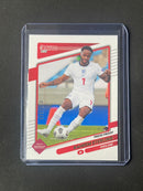 2021-22 Panini Donruss Road To Qatar Raheem Sterling Press Proof Gold 27/349