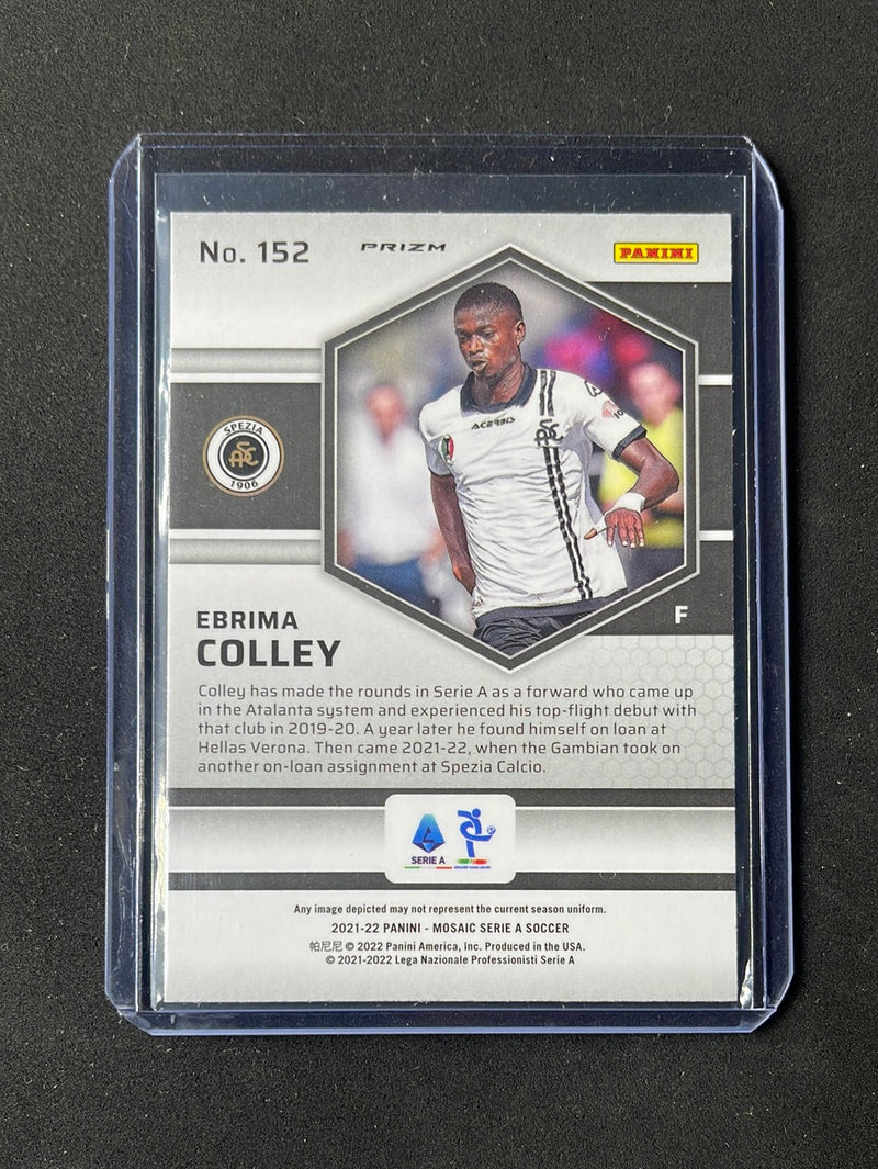 2021-22 Panini Mosaic Serie A Ebrima Colley Silver